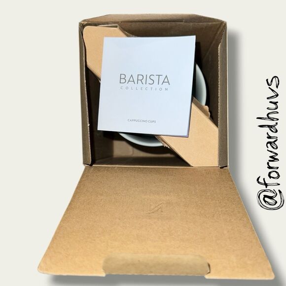 Nespresso Barista Cappuccino Cups – Matte Gray Porcelain, Medium 8 oz (2-Piece S - Picture 7 of 8